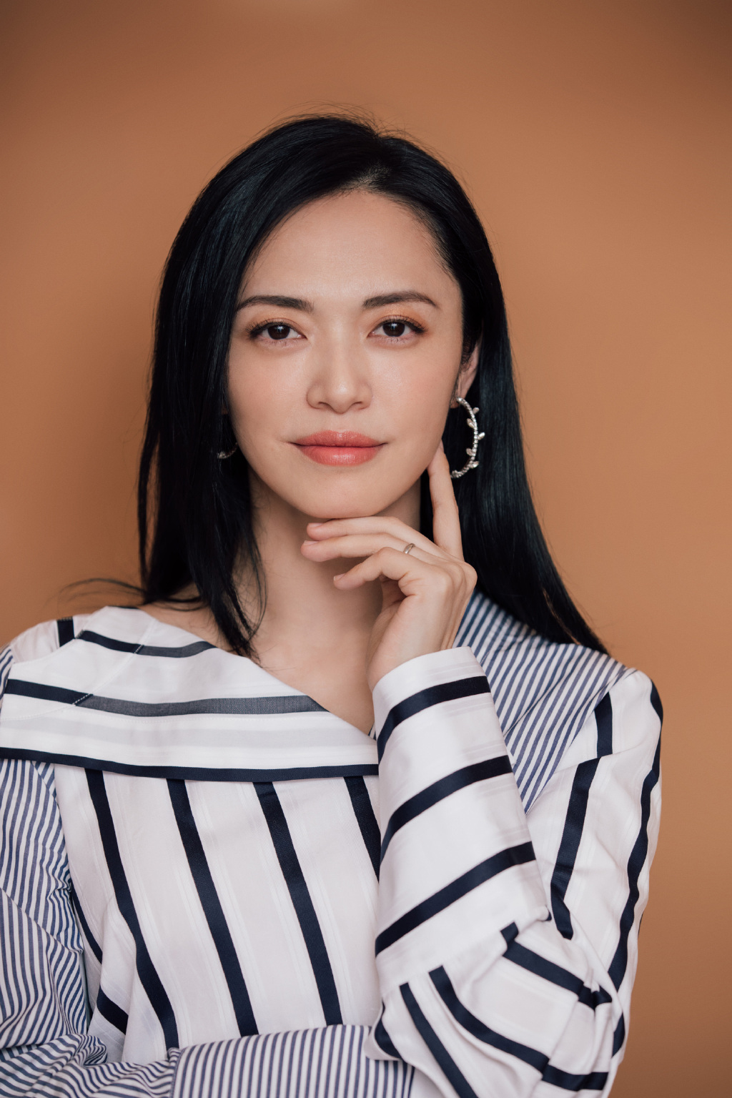 高清中国内地福建省泉州女演员姚晨性感清爽写真图片桌面壁纸图片