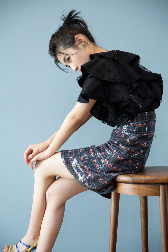 张子枫甜美粉嫩写真图片图片