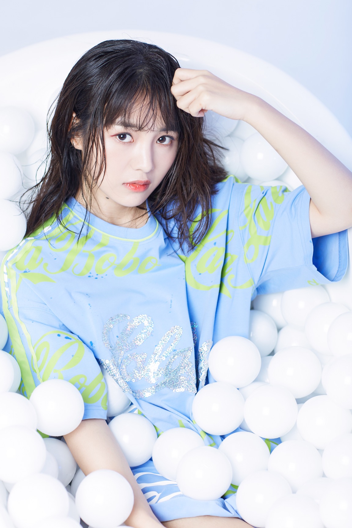 中国内地甘肃省平凉女演员新晋小花孙雅丽仙气性感写真图片