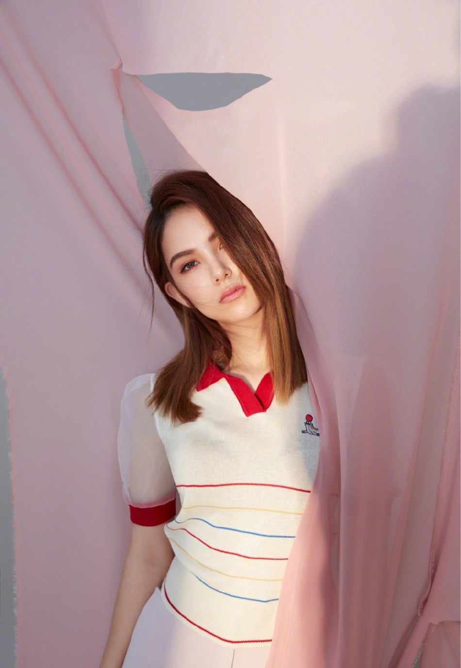 中国台湾女模特昆凌火辣模特明星写真：天王嫂高清美照图片图片