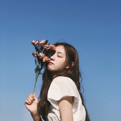抖音夏日清新文艺女头像图片图片