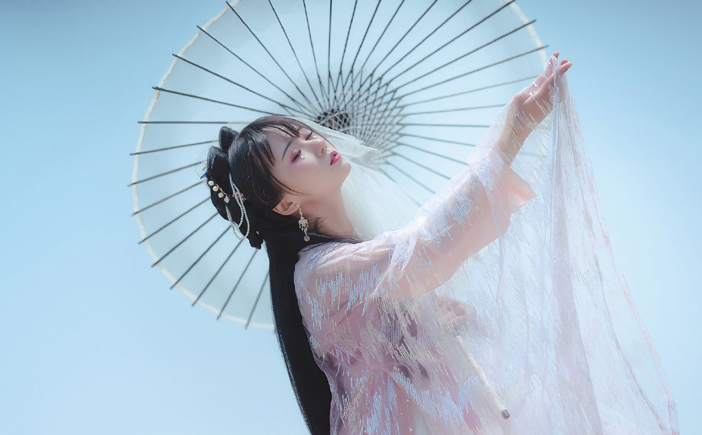 汉服美女图片
