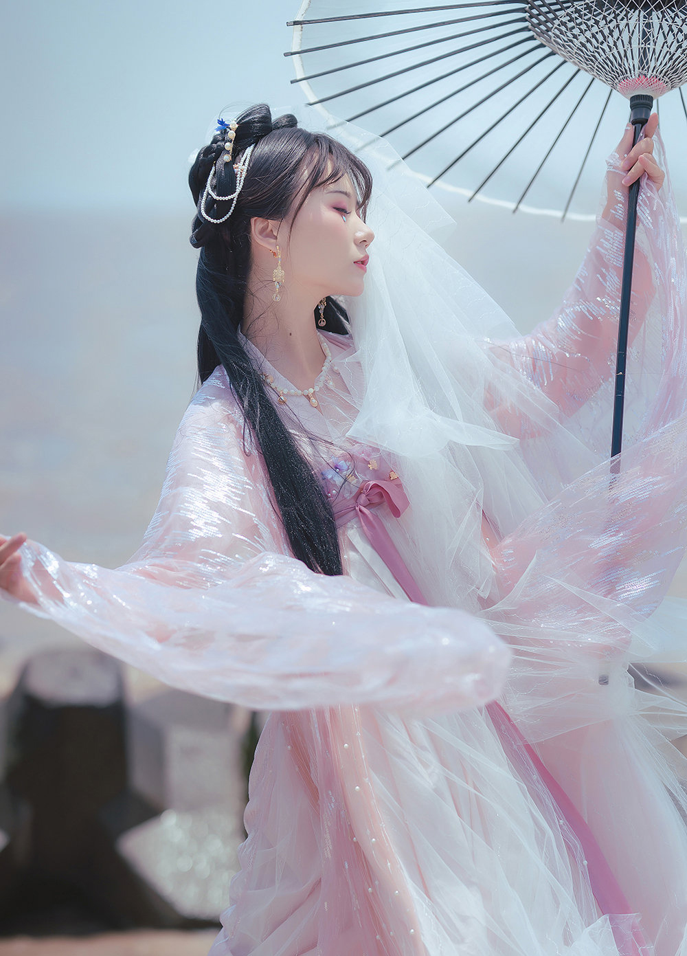 汉服美女图片