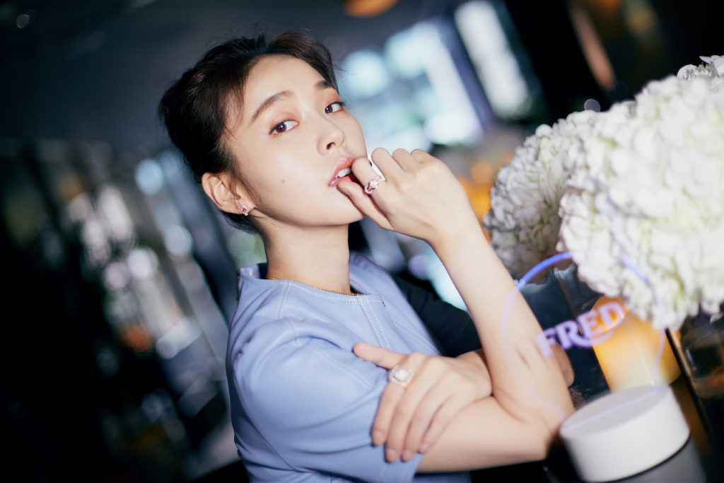 高清吉林省辽源女明星张佳宁清新白娘子造型图片图片