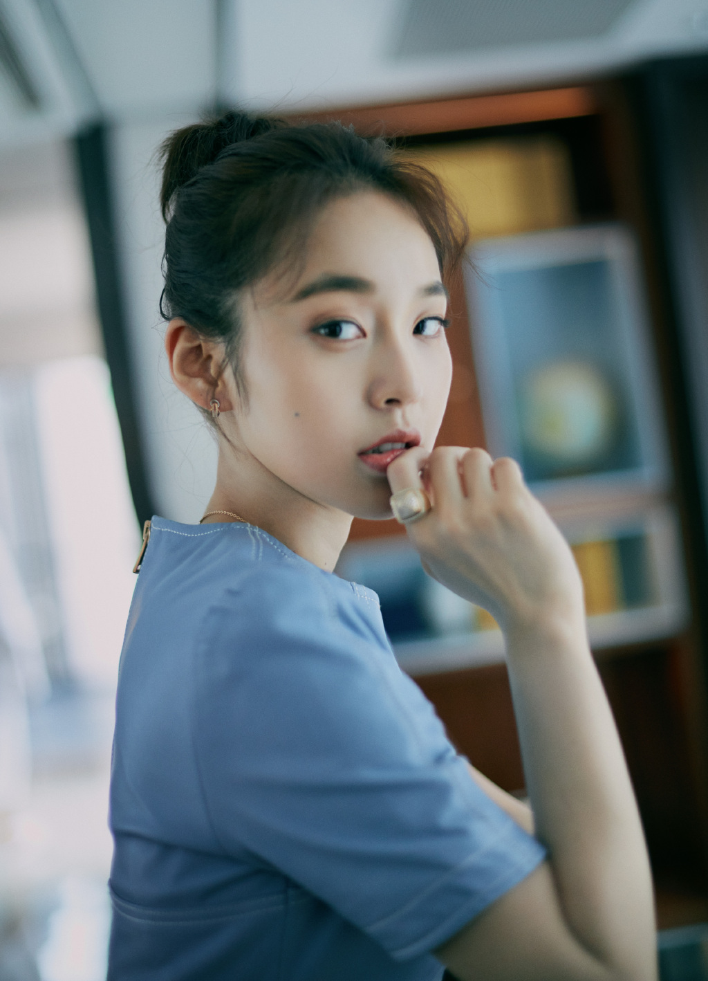 高清吉林省辽源女明星张佳宁清新白娘子造型图片图片
