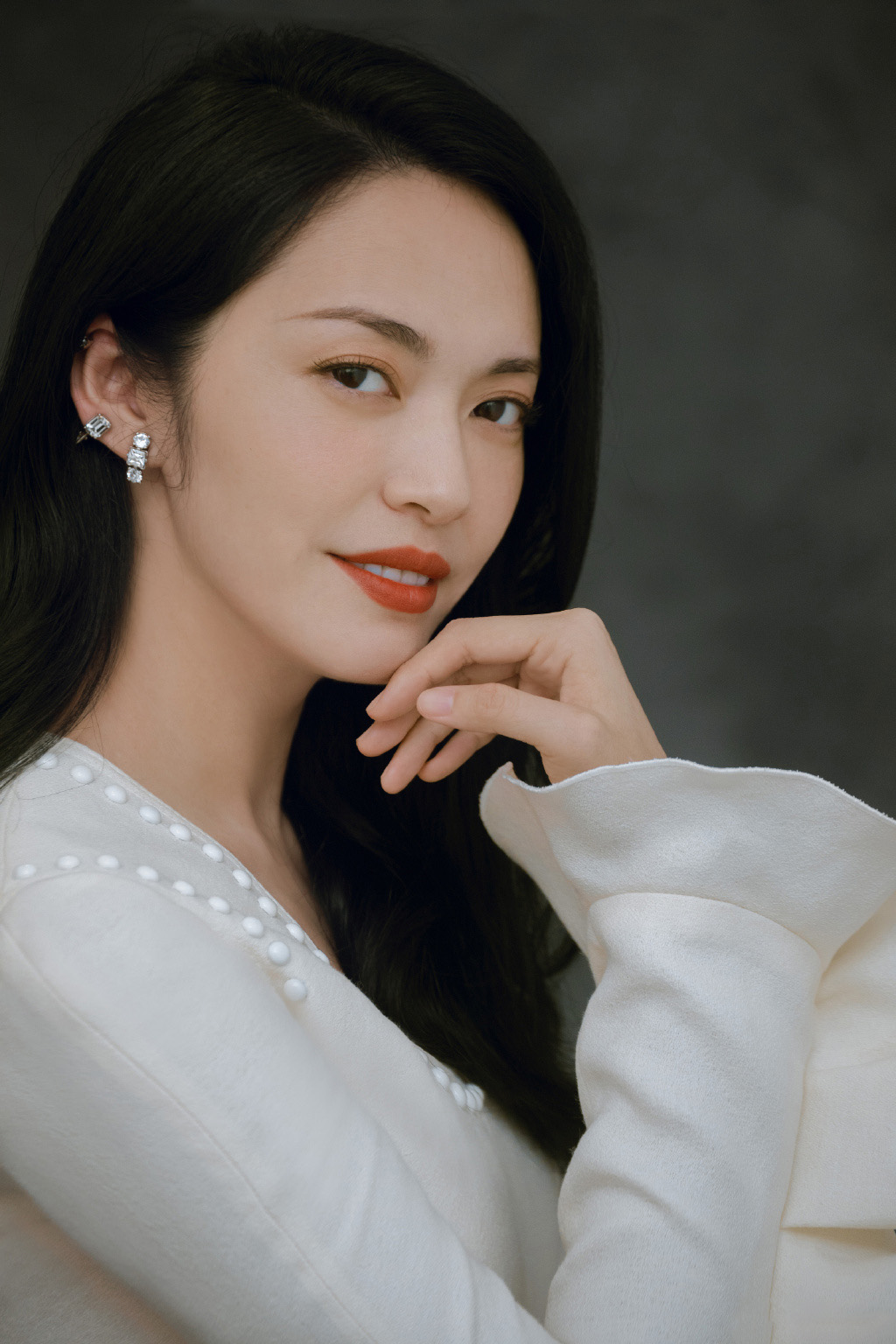 高清中国内地福建省泉州女演员姚晨性感清爽写真图片桌面壁纸图片