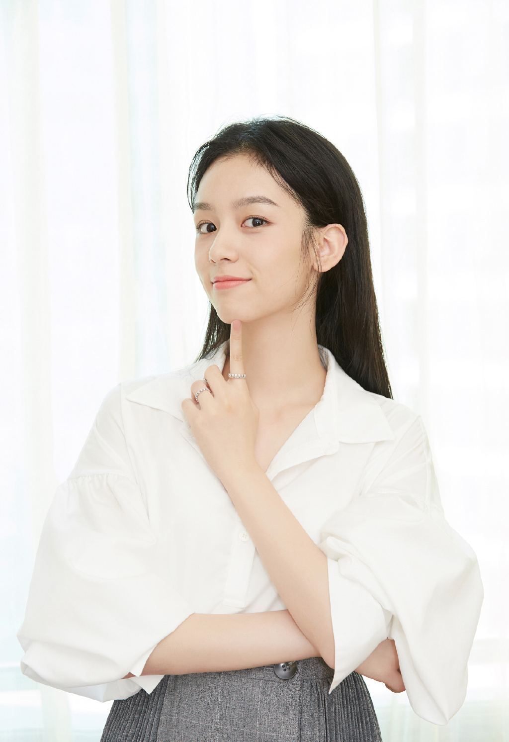 女星周也图片
