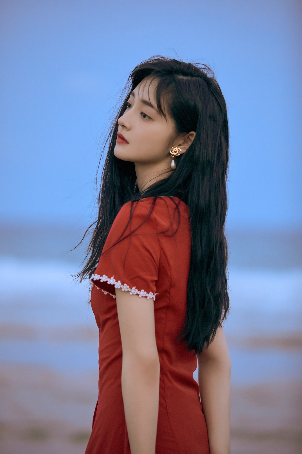 高清上海奉贤美女周洁写真图片图片