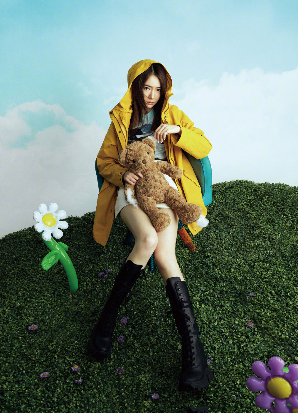高清女星周开开甜美性感生活照图片图片