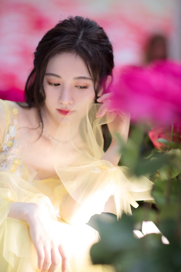 鞠婧祎图片
