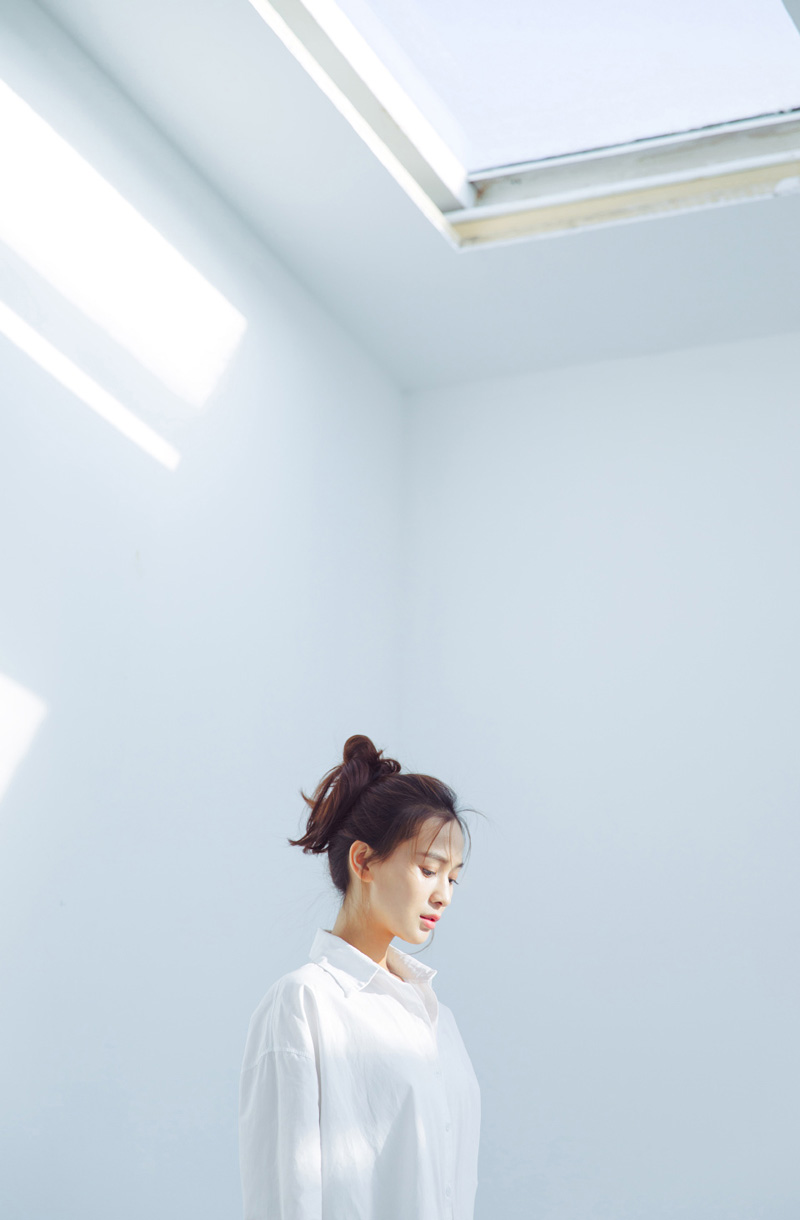 中国内地安徽女演员海铃清爽甜美治愈系写真图片图片