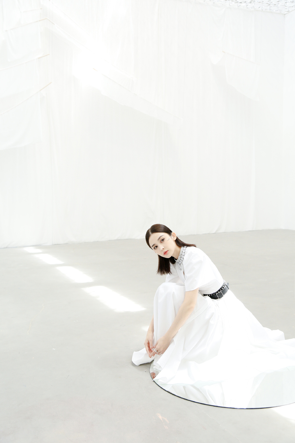 中国内地新疆乌鲁木齐市影视女演员古力娜扎微博之夜性感甜美写真图片图片
