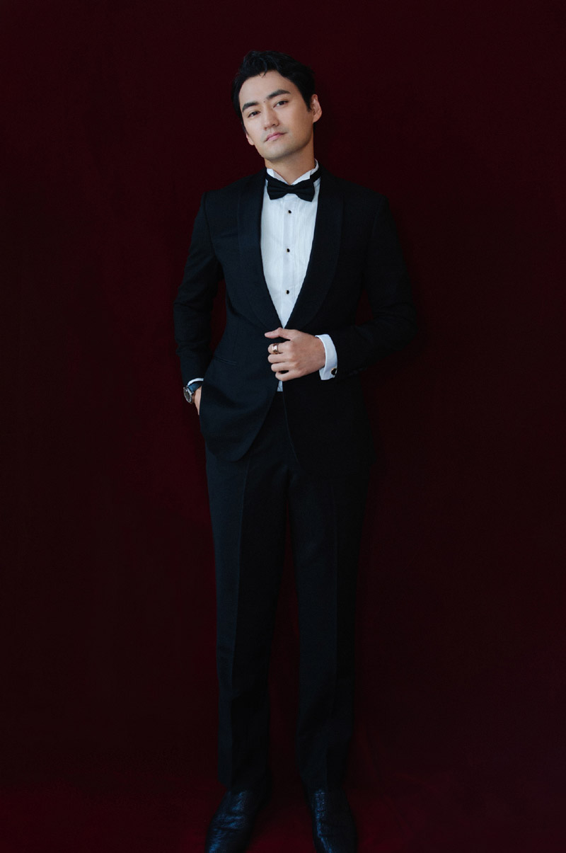 武汉男明显袁弘色彩写真帅气图片桌面壁纸图片