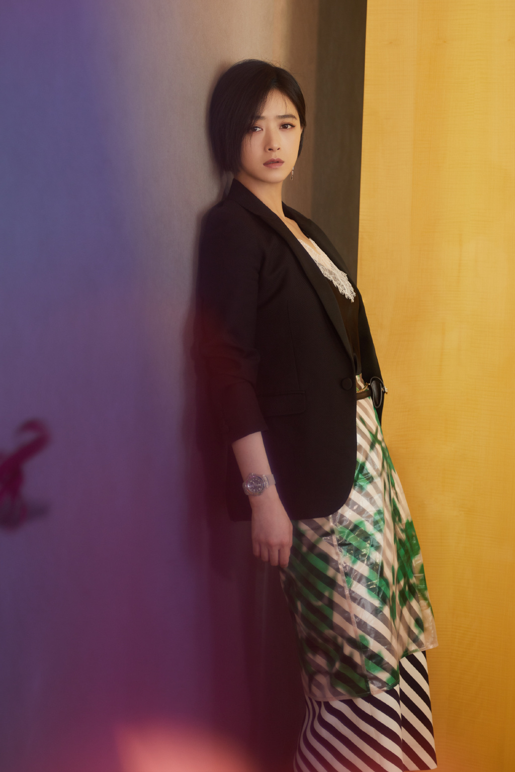 高清内地祖籍湖南益阳女演员华妃蒋欣诠释性感中的小清新时尚唯美写真图片