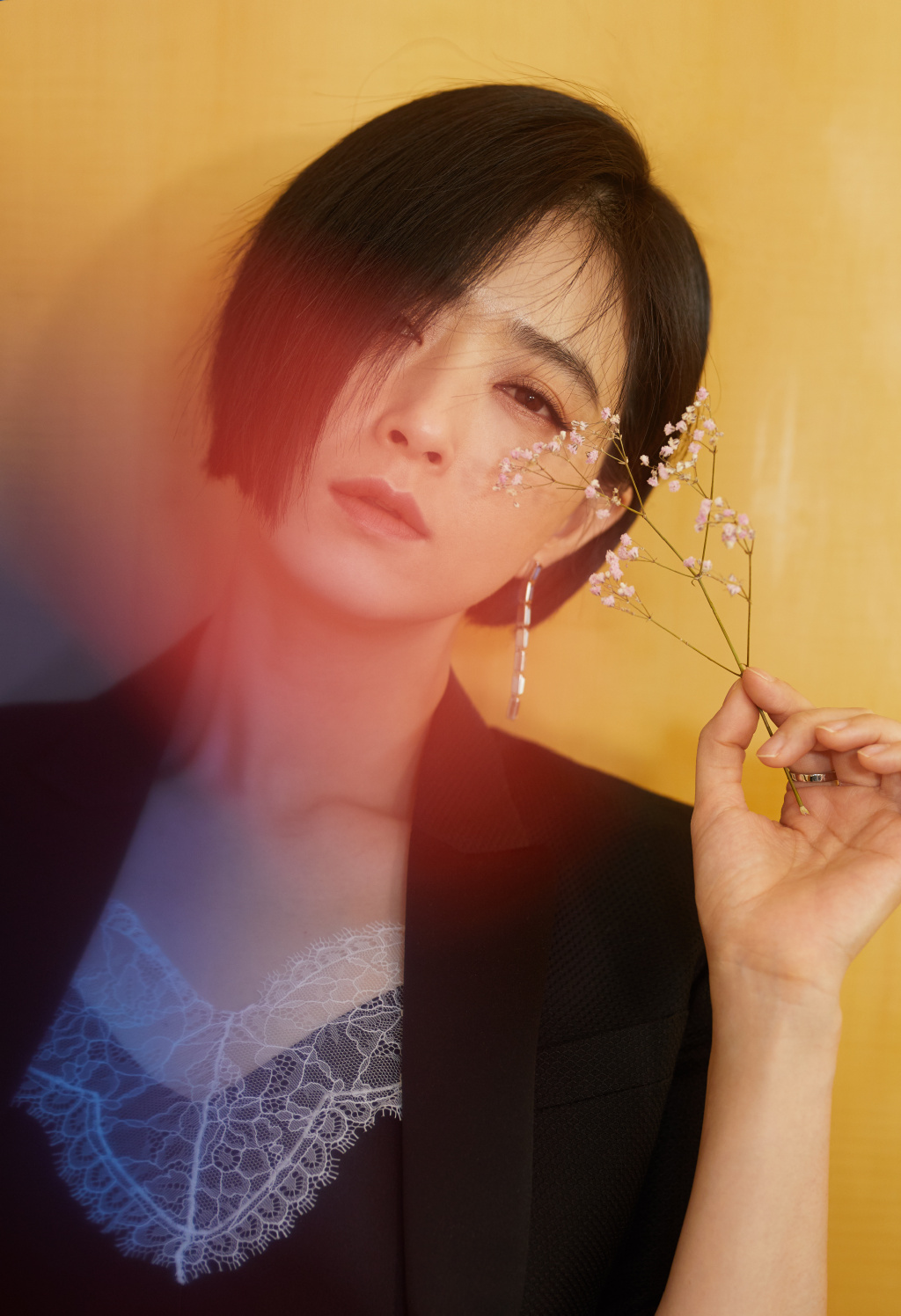 高清内地祖籍湖南益阳女演员华妃蒋欣诠释性感中的小清新时尚唯美写真图片