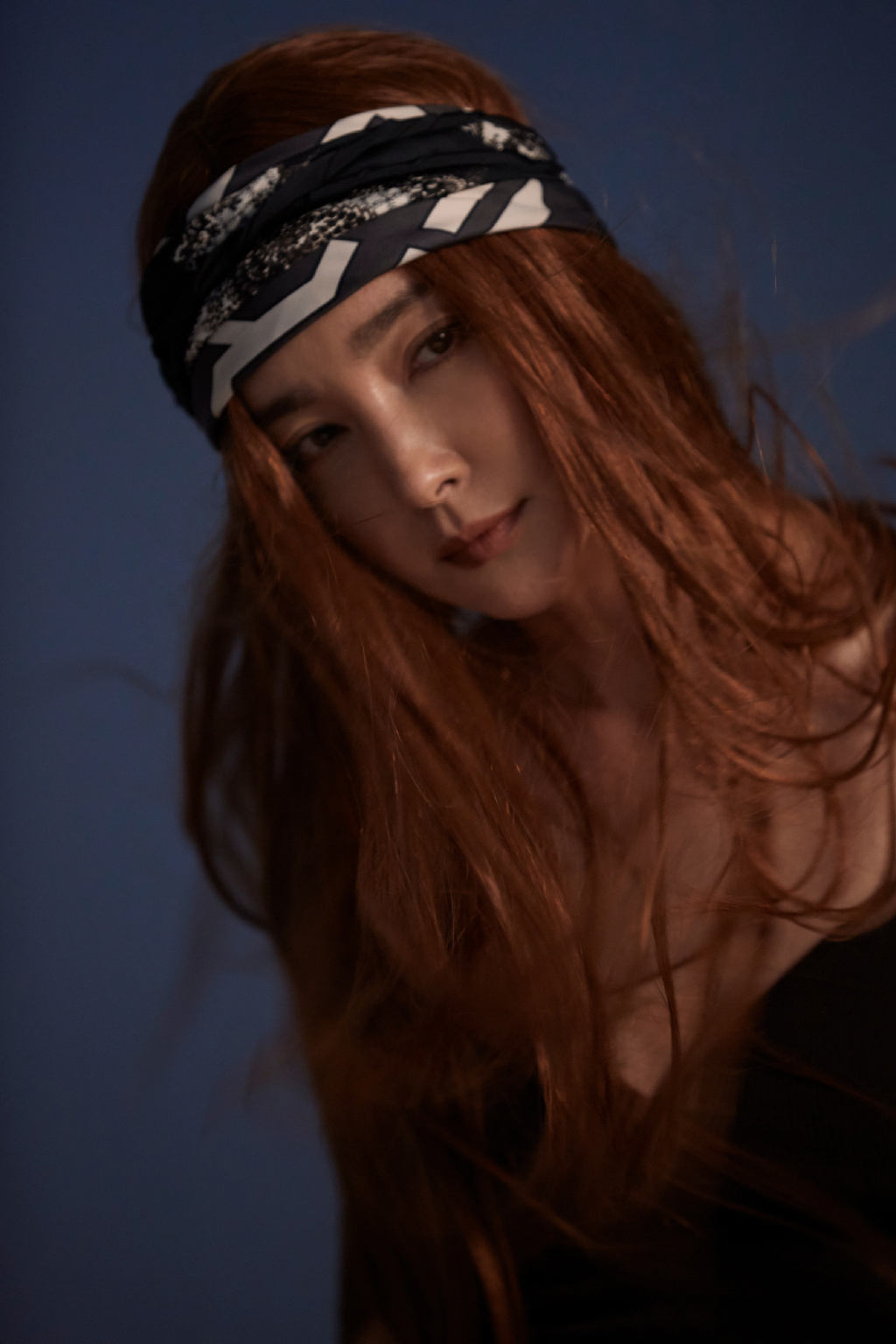 高清黑龙江省哈尔滨市无常女演员黑色迷人李冰冰美女明星高雅大气写真图片(二)图片