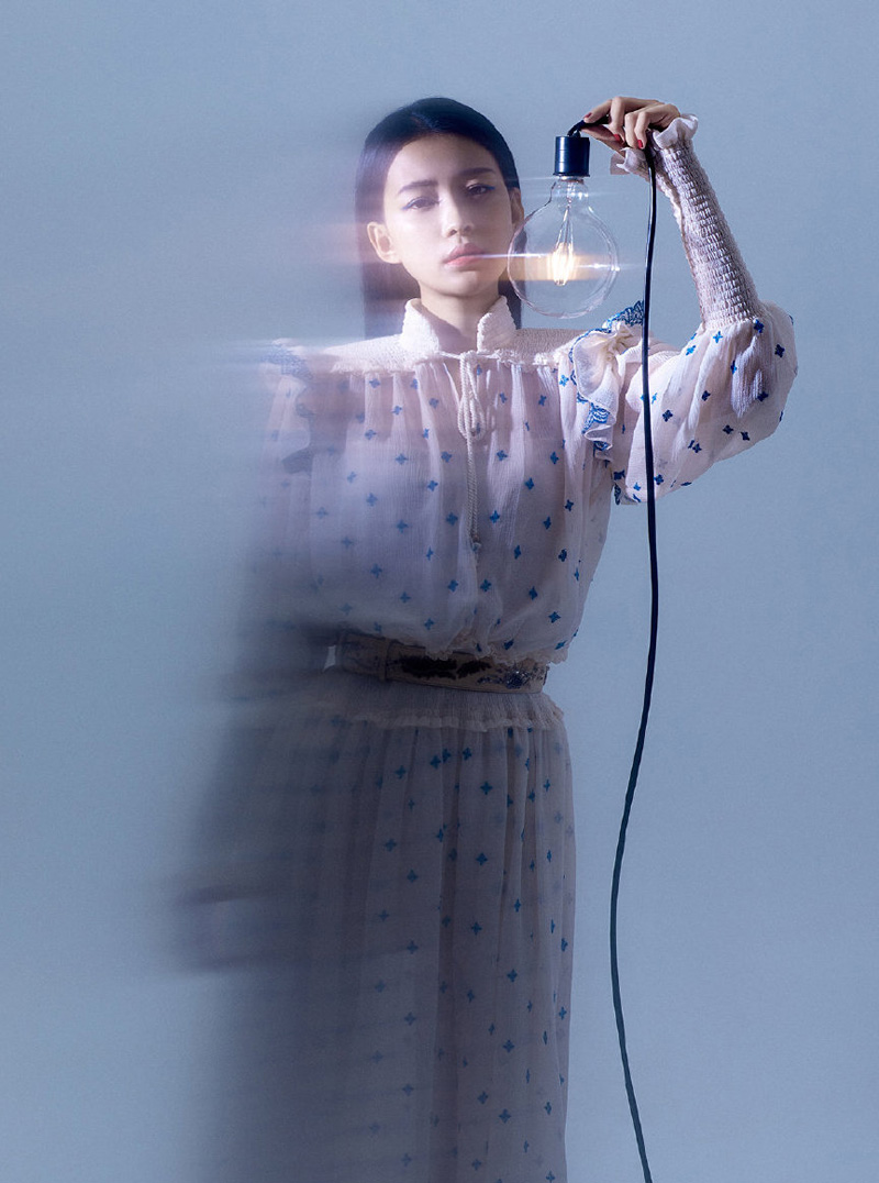 林省通化市集安女明星孙怡性感妩媚写真图片图片