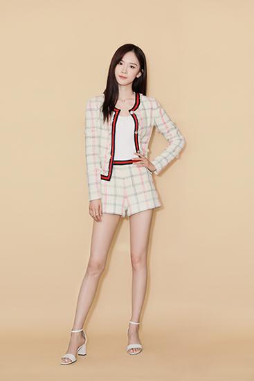 高清女星卢洋洋小香风甜美写真图片图片