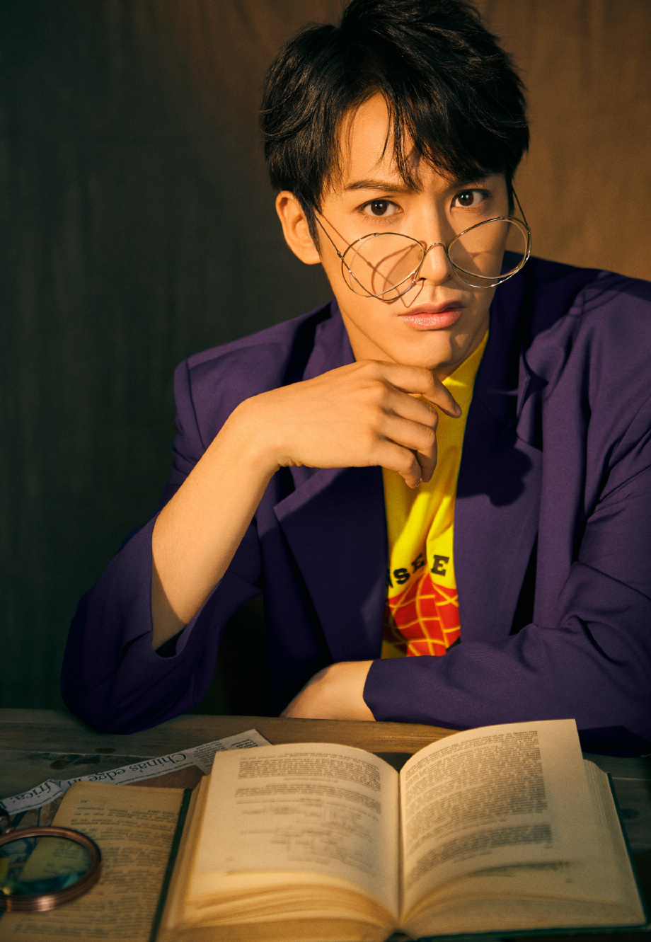 高清中国内地男演员男星赖艺活泼帅气写真图片图片