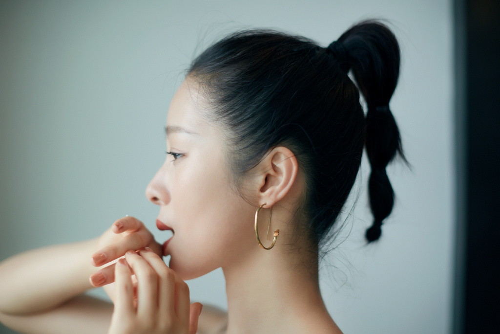 高清浙江省绍兴女明星江一燕仙美气质写真图片图片