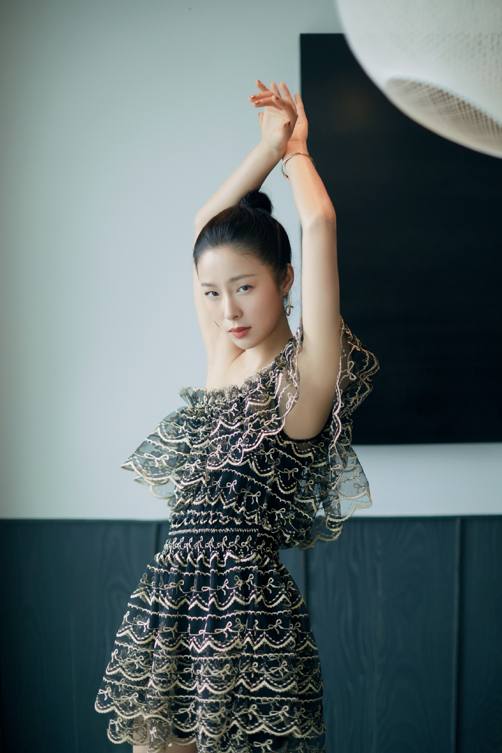 高清浙江省绍兴女明星江一燕仙美气质写真图片图片