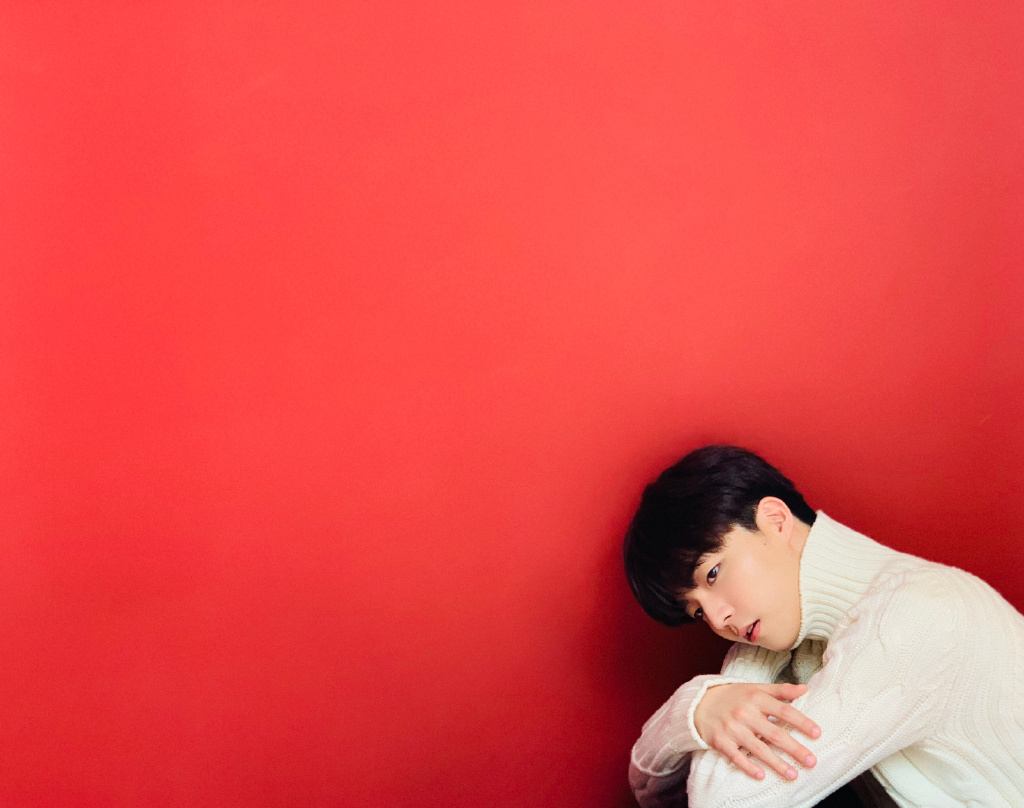 陈立农爱心衬衫清爽写真图片图片