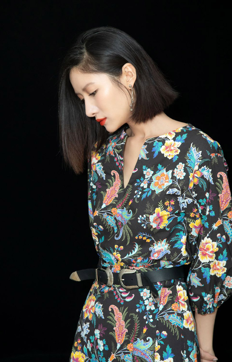 中国内地山东济南女演员吴优魅惑性感时尚杂志写真大片图片
