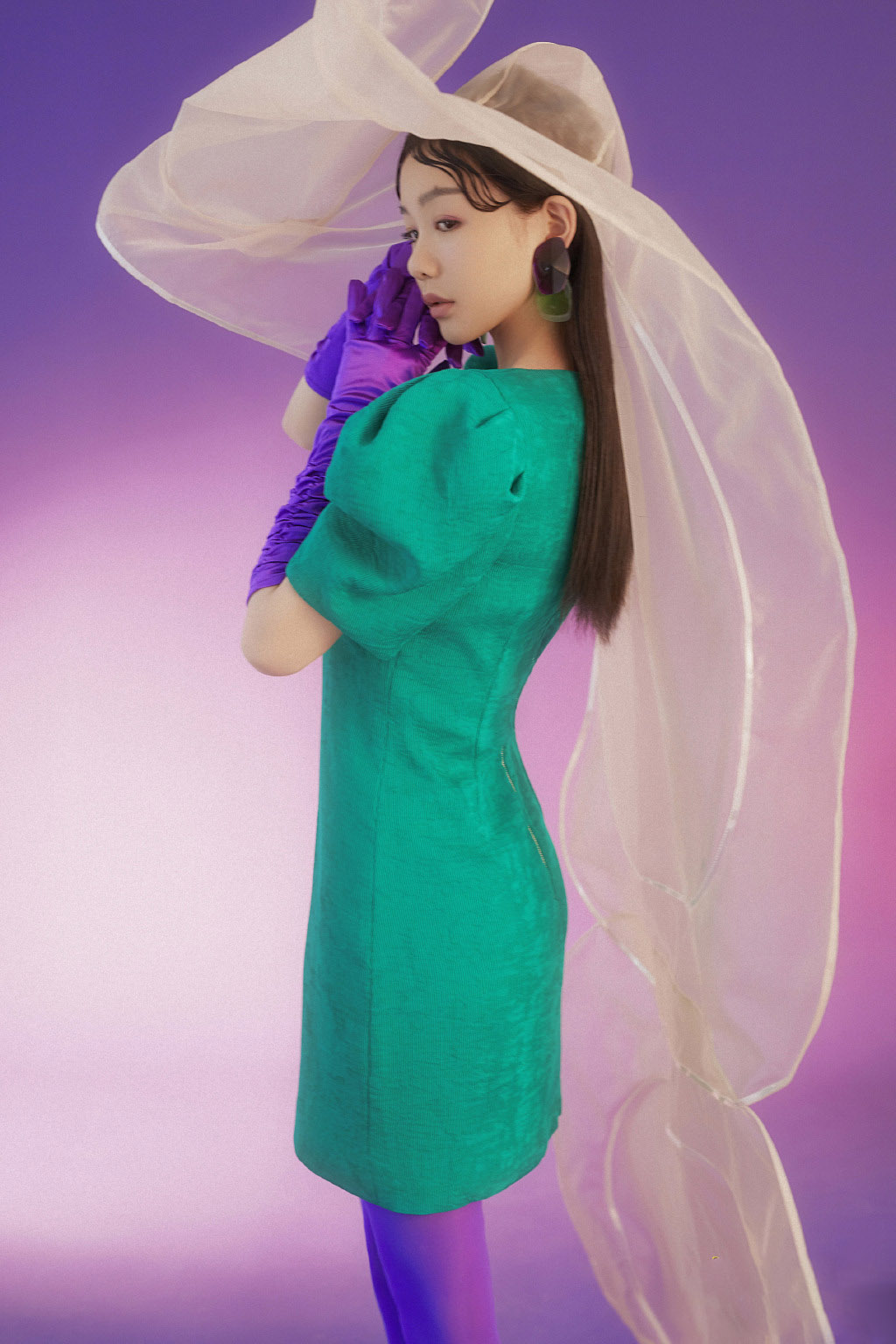 高清浙江美女女星火箭少女101徐梦洁写真花絮图片图片
