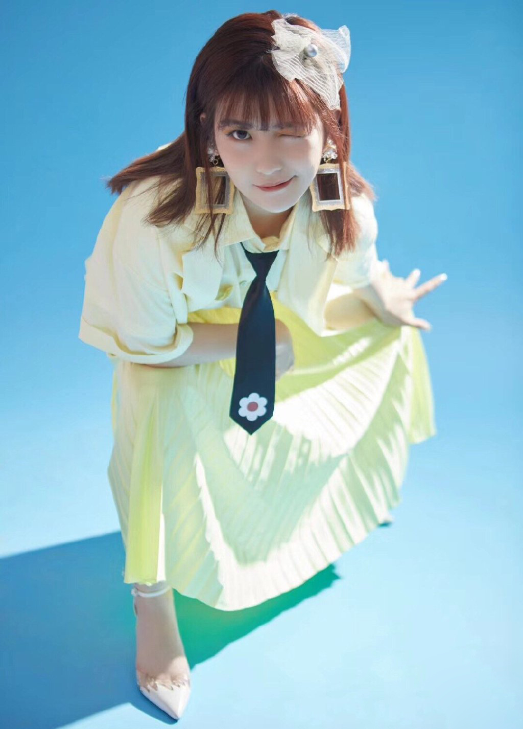高清广东深圳女星赖美云糖果色甜美写真图片图片