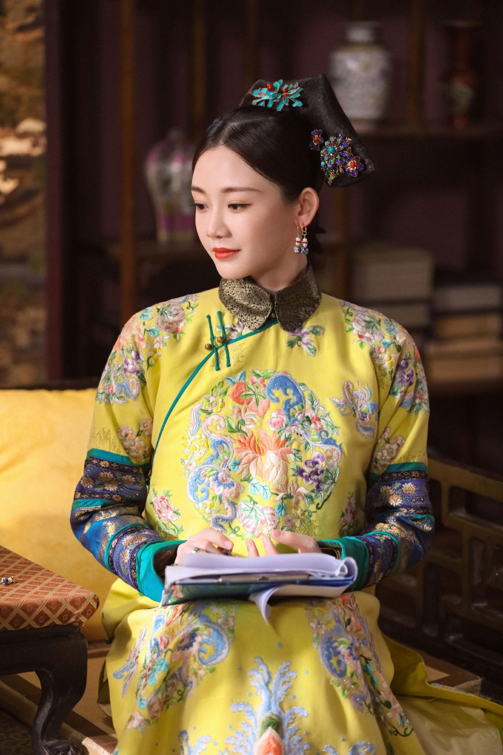 高清中国内地女演员美女苗苗清新甜美写真手机壁纸图片