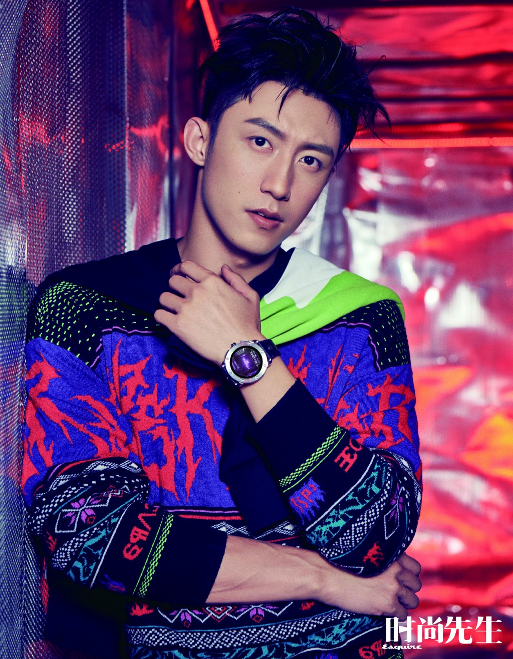 高清辽宁省丹东市男明显黄景瑜硬朗型男魅力写真图片图片