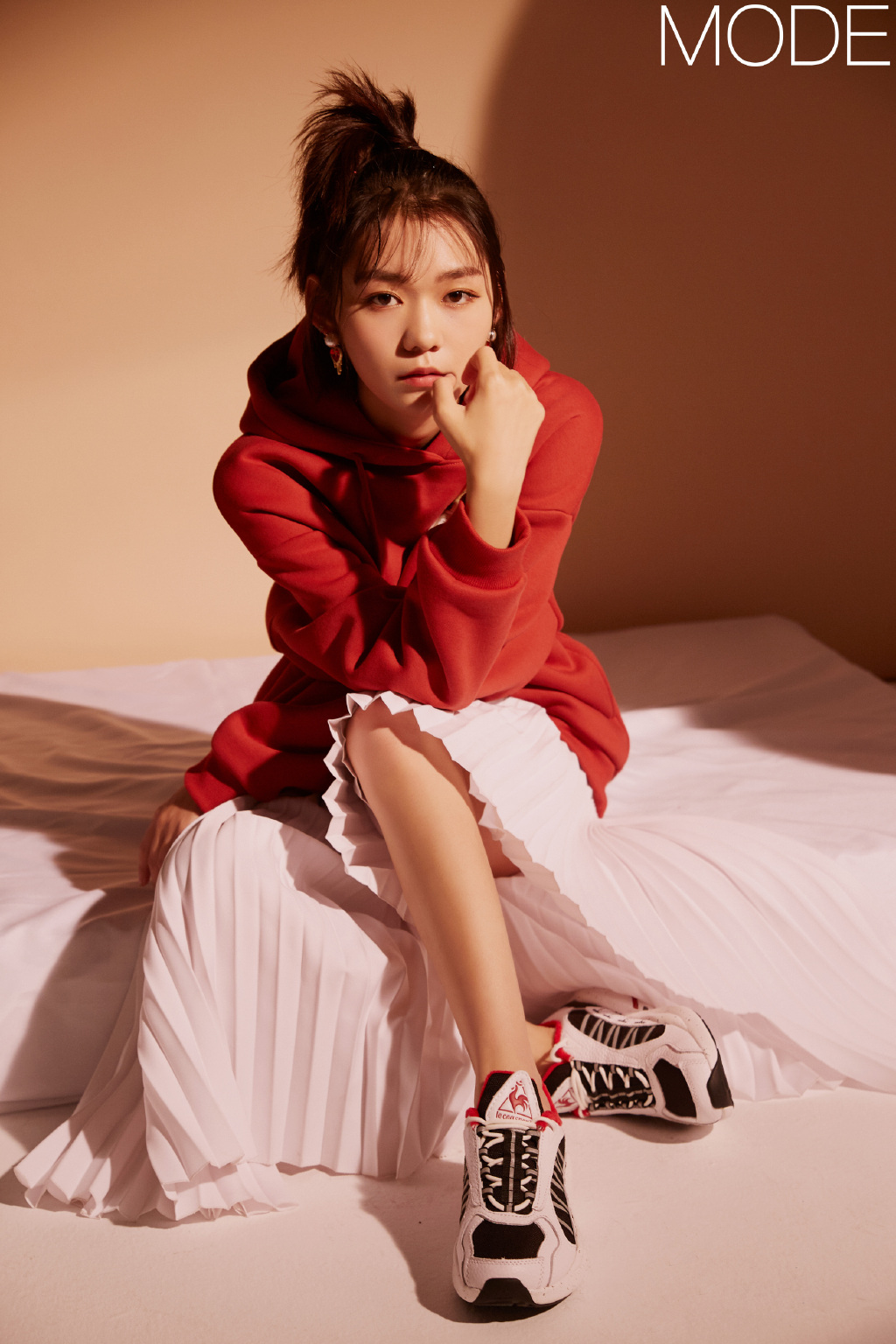 高清四川省成都女星火箭少女101杨超越段奥娟傅菁《ELLE》写真图片图片