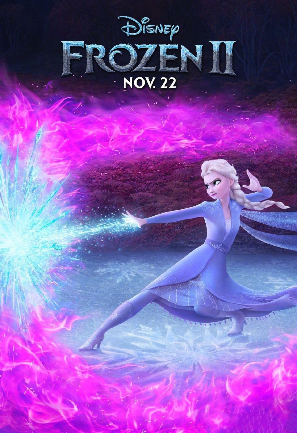 《冰雪奇缘2》角色海报图片图片