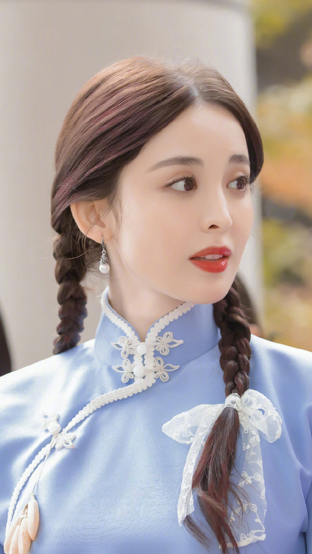 中国内地新疆乌鲁木齐市影视女演员古力娜扎微博之夜性感甜美写真图片图片