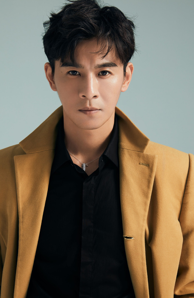 中国内地广西壮族自治区桂林影视男演员乔振宇暖男风秋季写真图片桌面壁纸图片