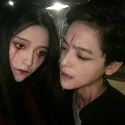万圣节头像 万圣节恐怖情侣头像图片图片