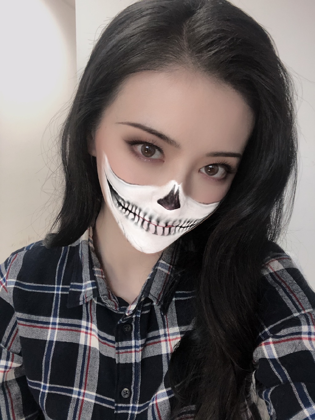 Angelababy杨颖万圣节鬼怪妆自拍图片图片