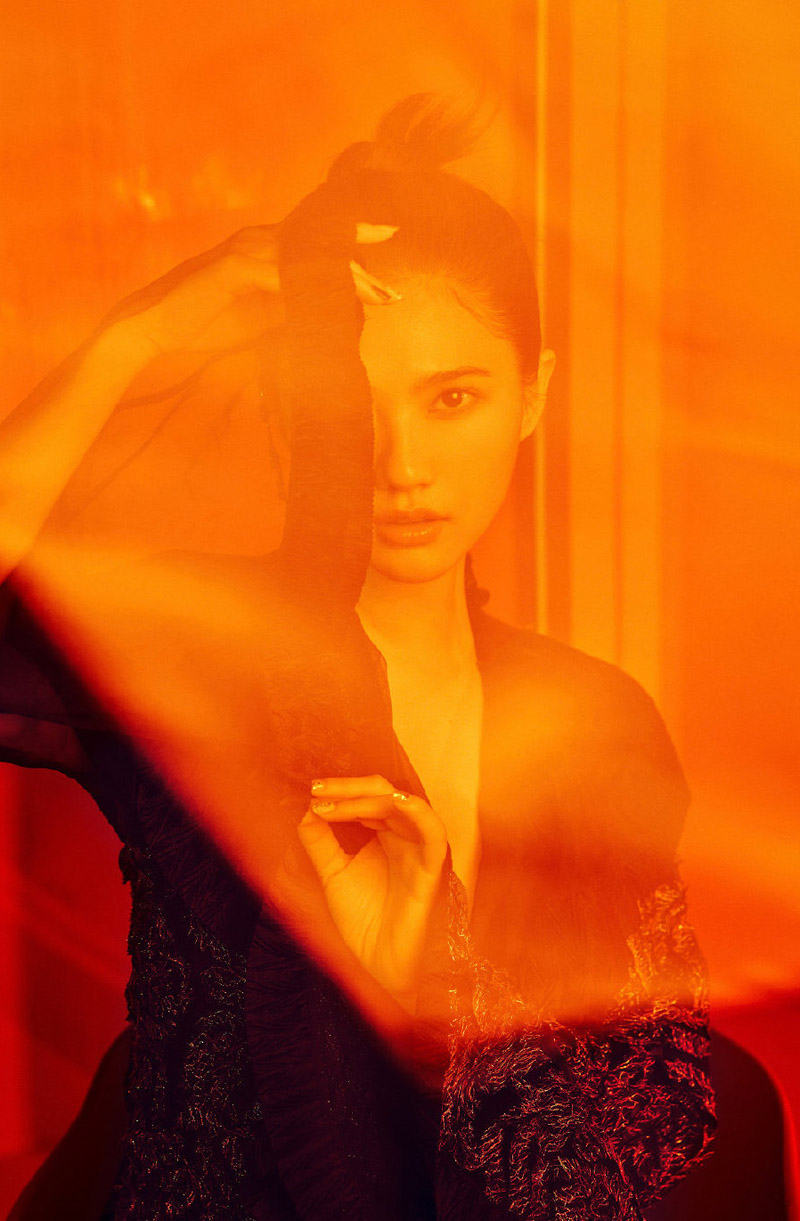高清性感北京美女姜珮瑶时尚冷艳写真大片图片