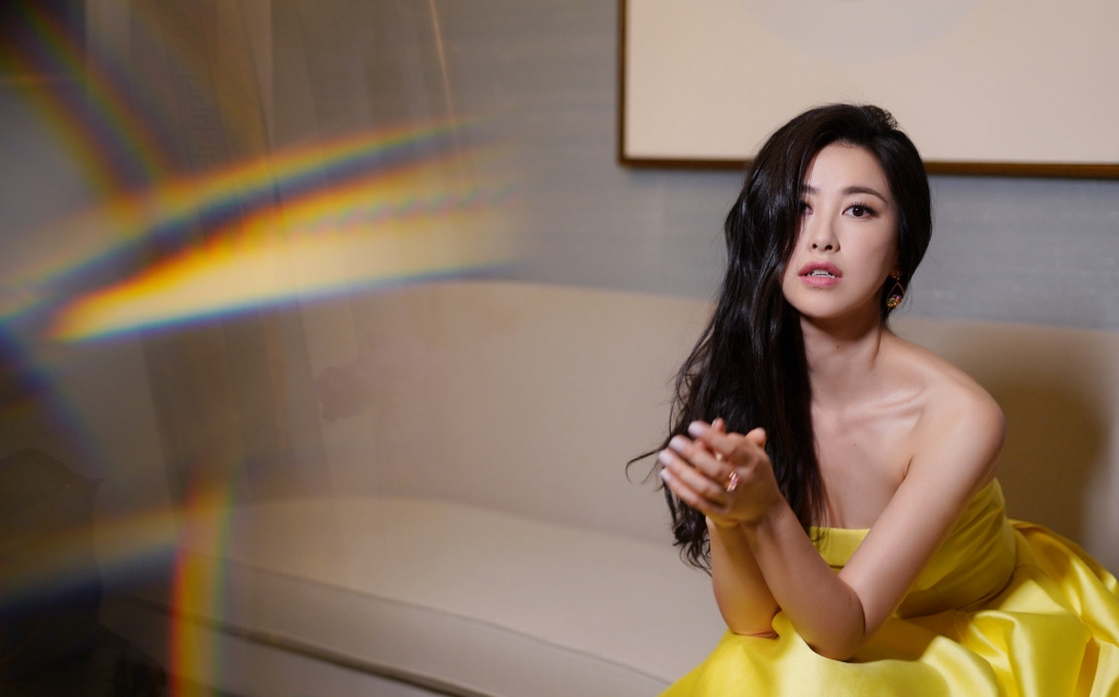 高清北京美女朱珠明媚养眼写真图片图片