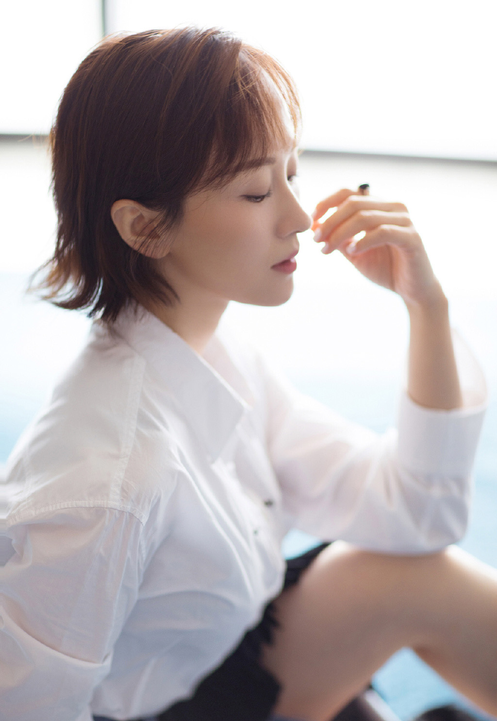 练练水手服性感时尚写真桌面壁纸图片