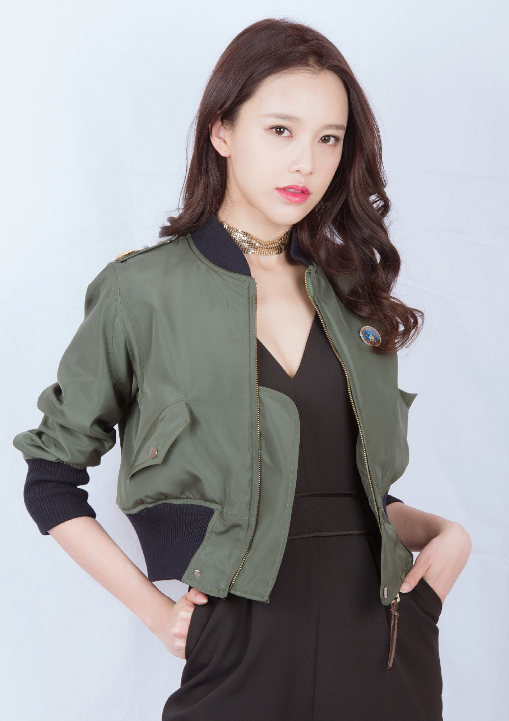 高清性感北京美女黄一琳甜美灵动写真图片图片