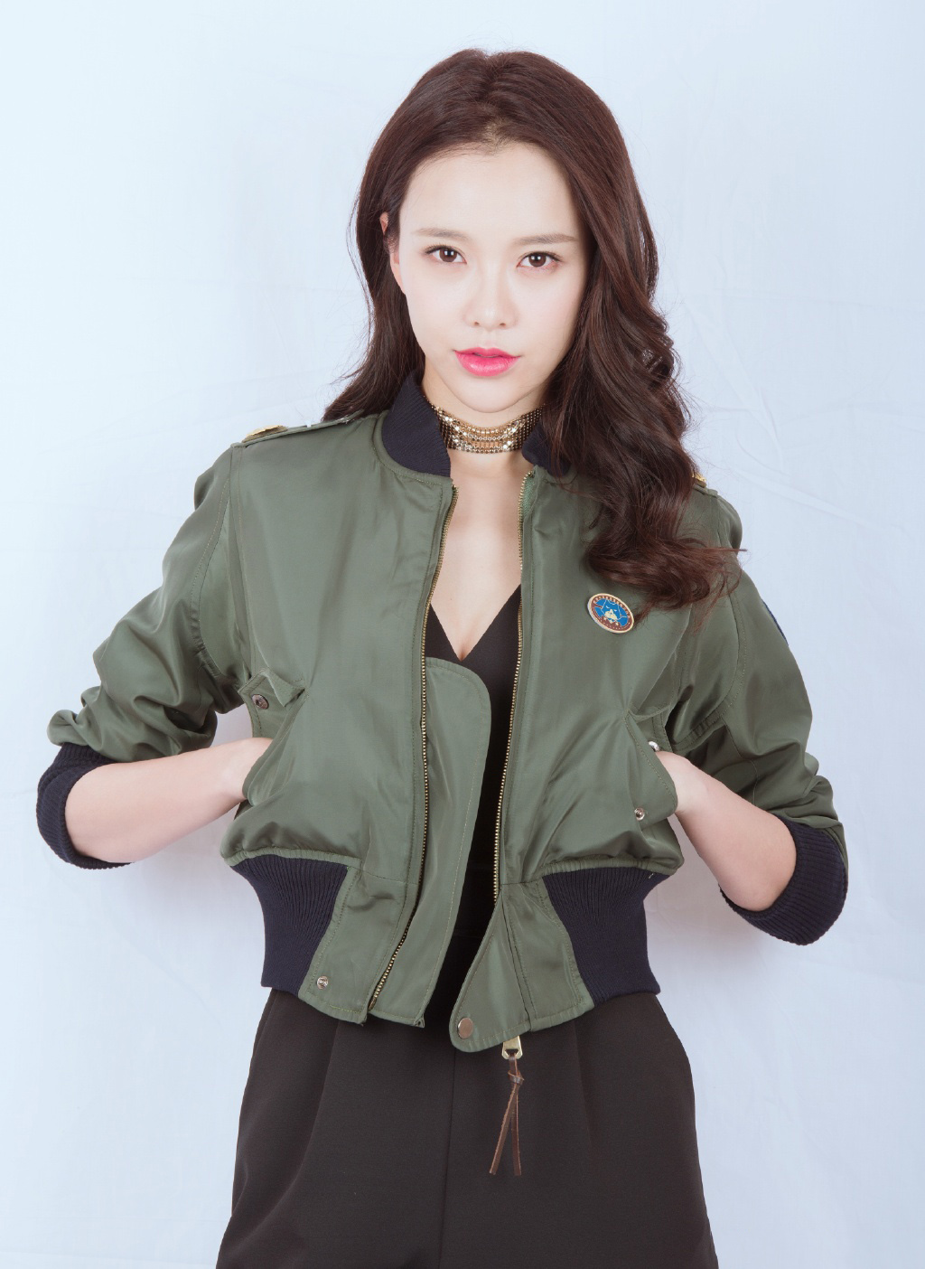 高清性感北京美女黄一琳性感百变写真图片图片
