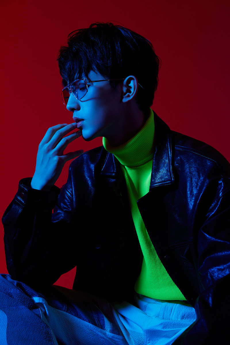 湖北安陆男演员郭俊辰俊朗帅气时尚写真大片图片