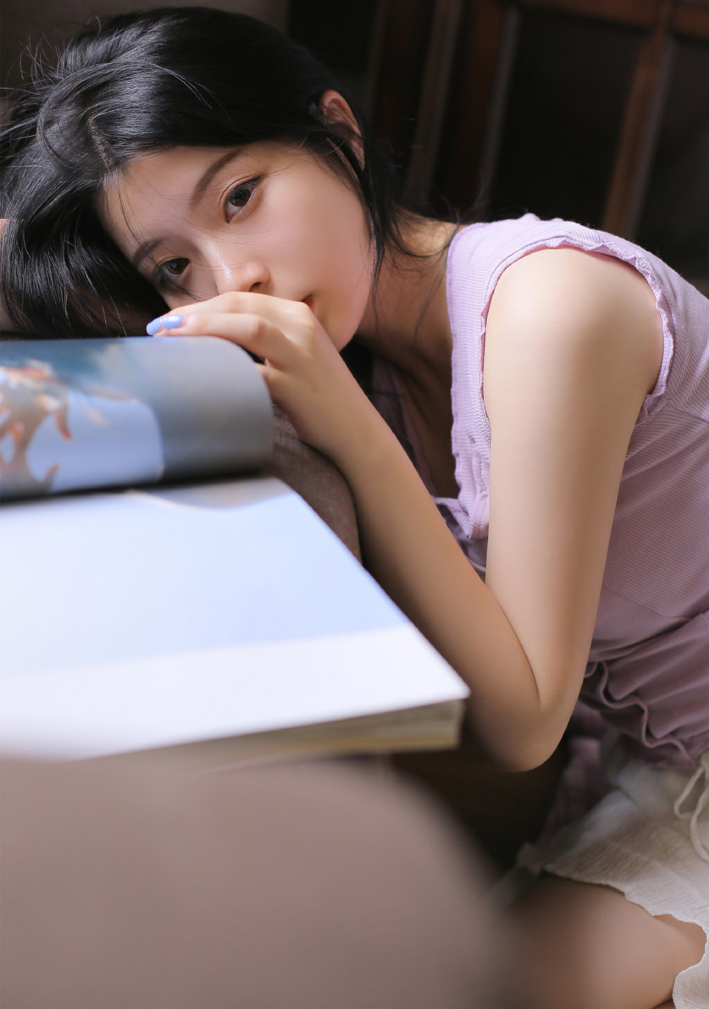 高清北京美女王菲时尚芭莎个性封面大片图片