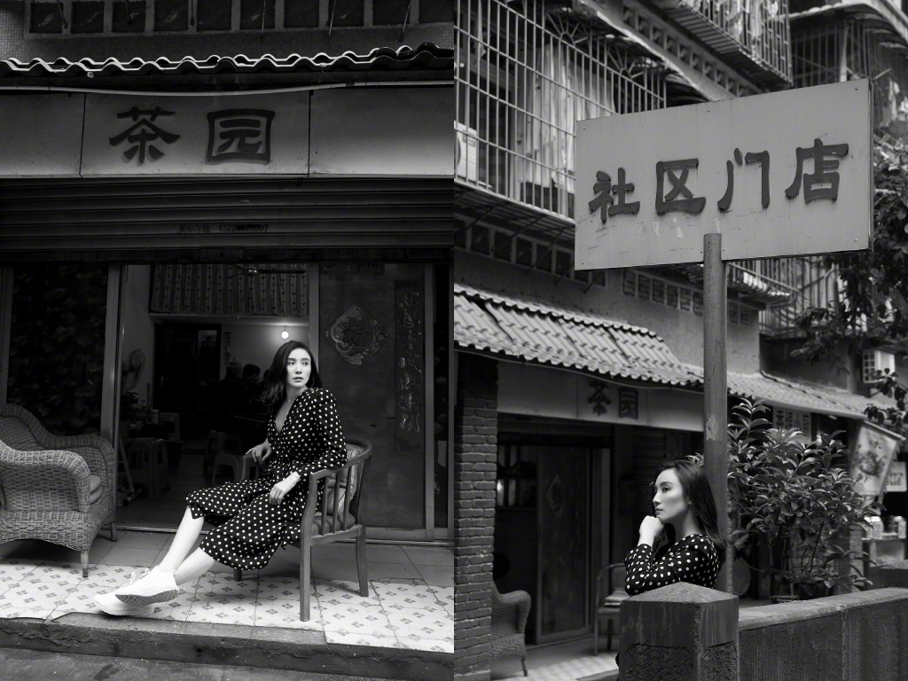 宋佳性感时髦街拍图片图片