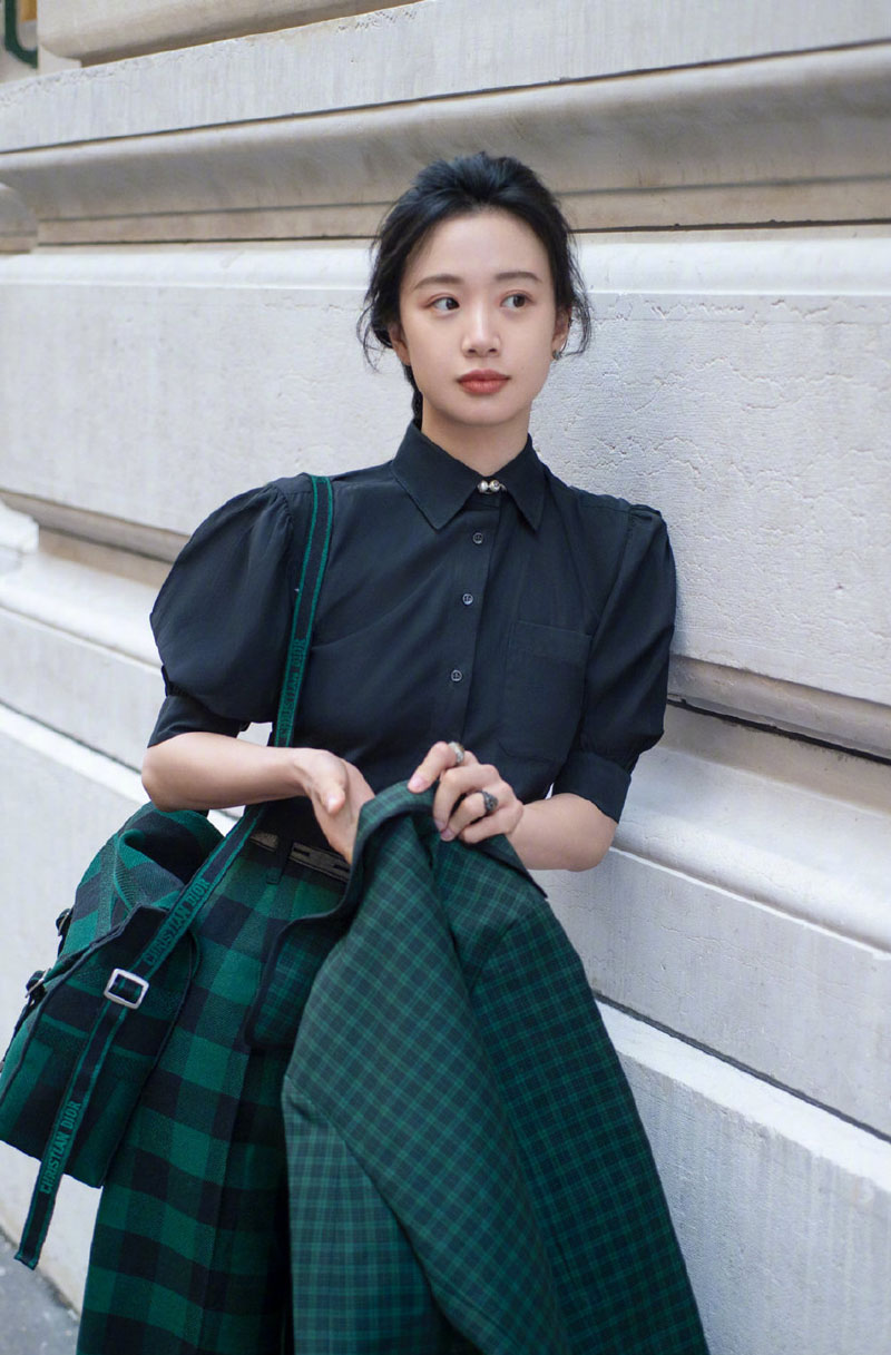 中国内地湖南长沙女演员李梦复古摩登魅力写真图片图片