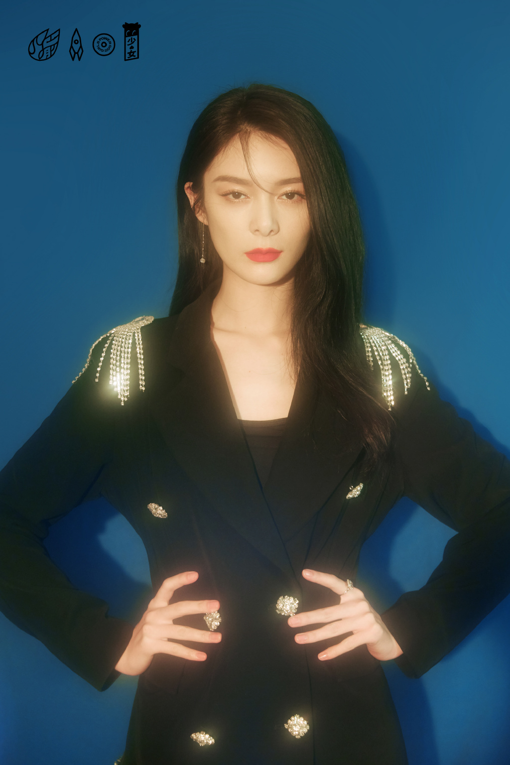 高清湖南性感女星火箭少女101傅菁写真花絮图片图片