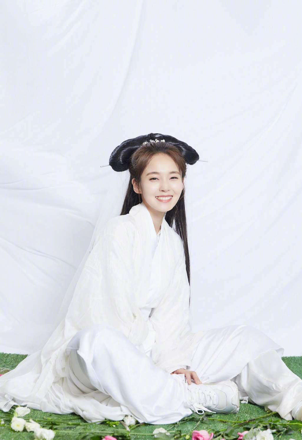 高清吉林省辽源女明星张佳宁清新白娘子造型图片图片