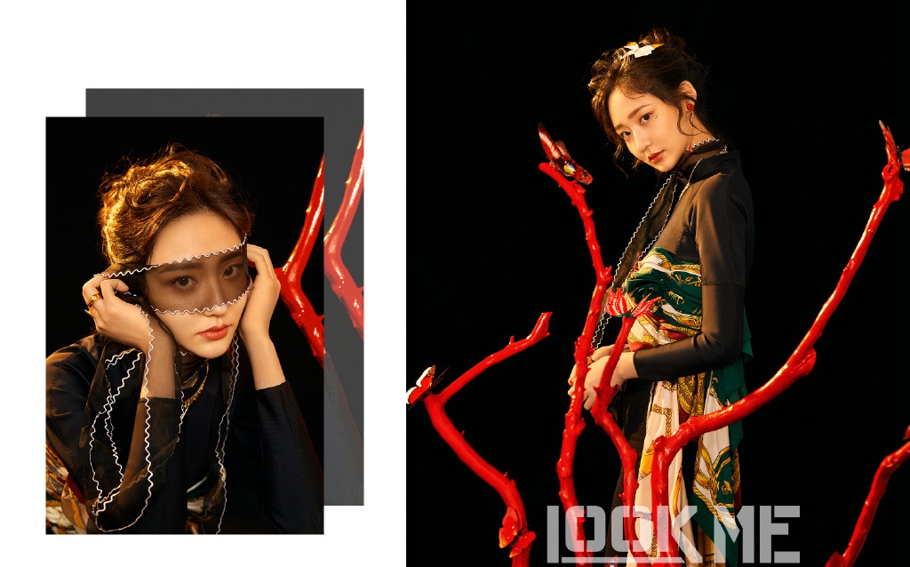 中国内地女演员王莫涵优雅光影写真图片图片