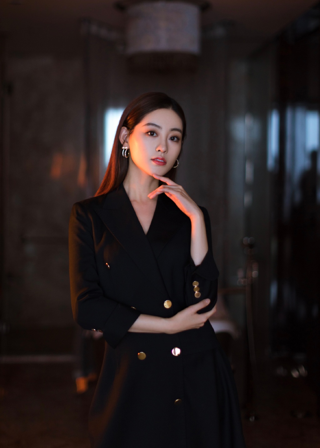 中国内地黑龙江齐齐哈尔女演员祝绪丹治愈系迷人写真桌面壁纸图片